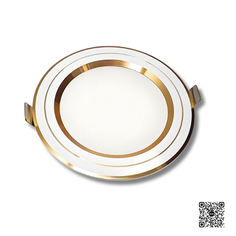 Đèn LED Âm Trần Panasonic Color Rim NNV76150YE1A Viền vàng 9W